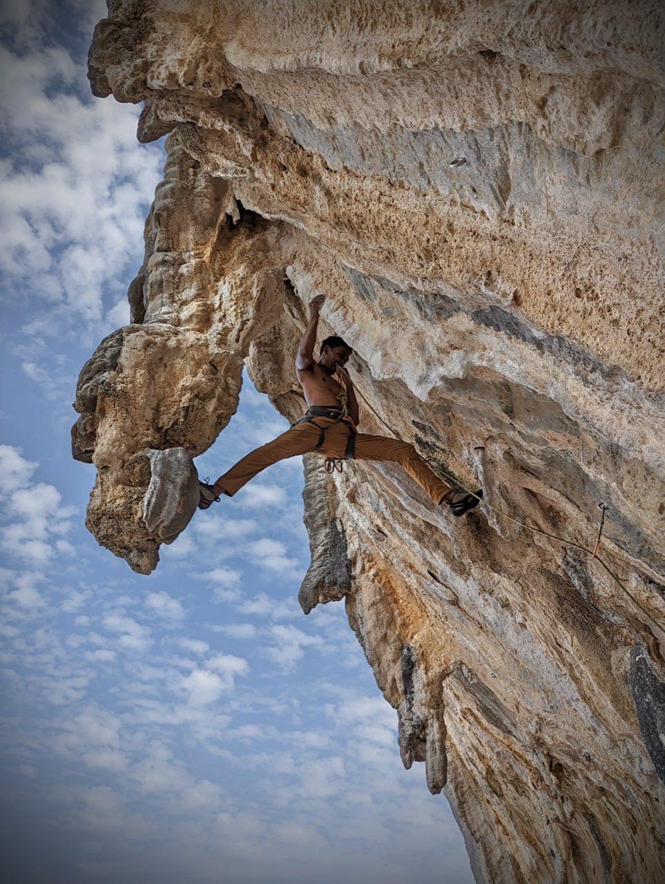 Limestone crag on the island of Kalymnos